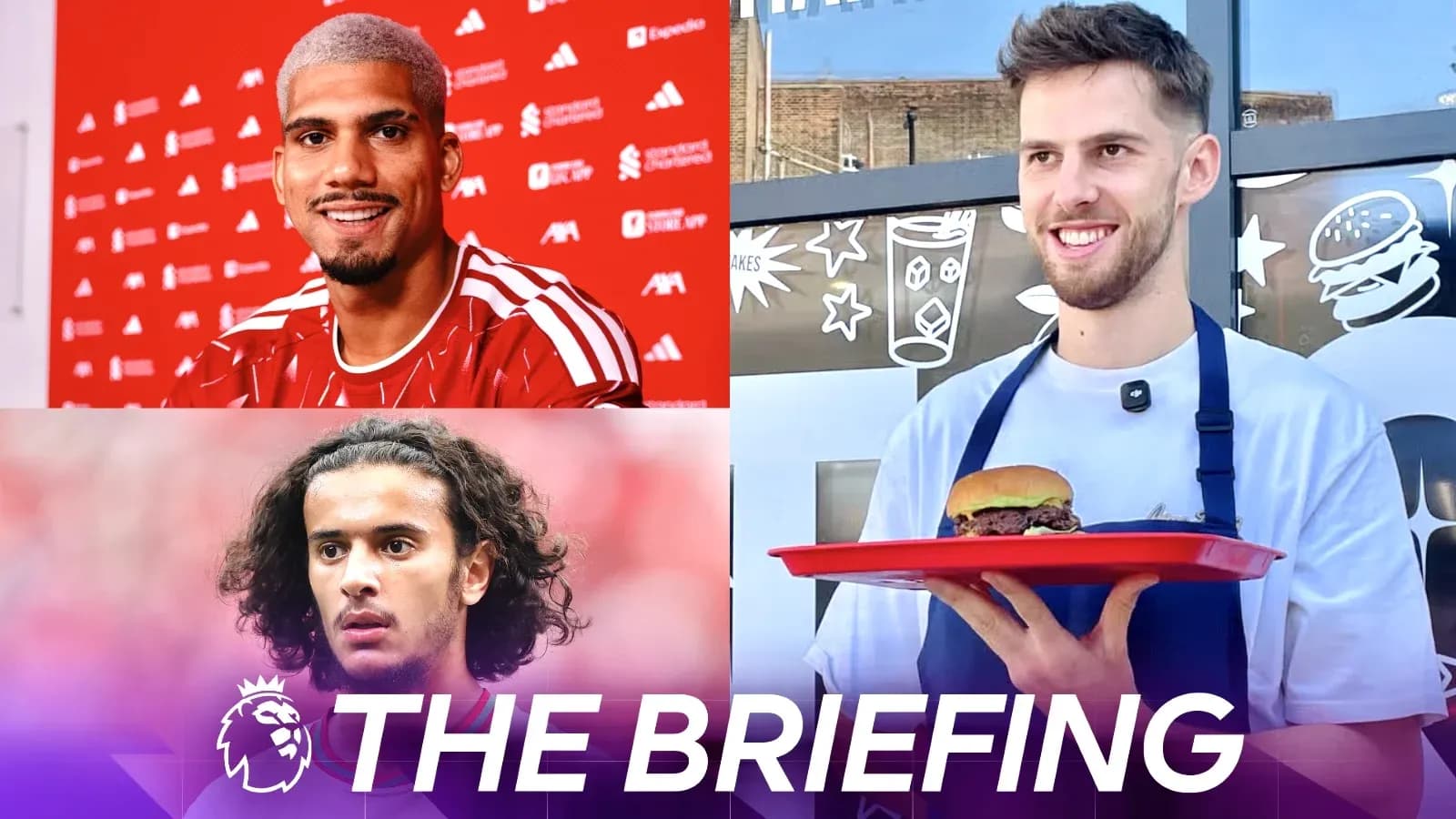 Three players featured in promotional event for Premier League