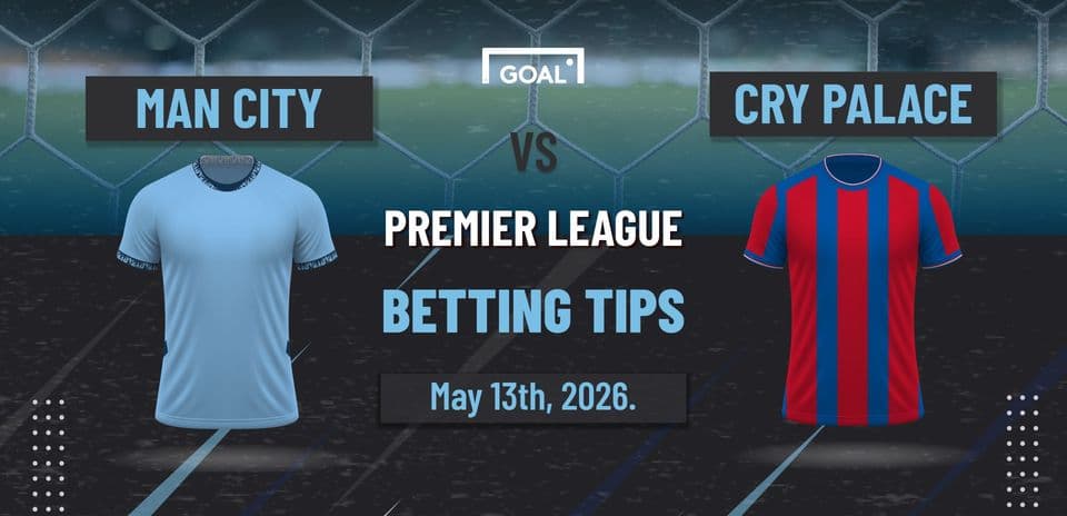 Man City vs Crystal Palace betting tips graphic