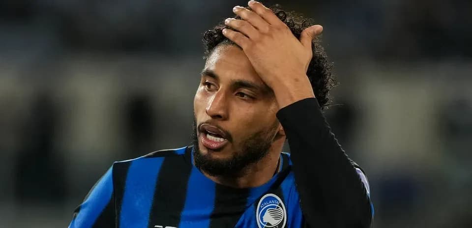 Player from Atalanta during a match