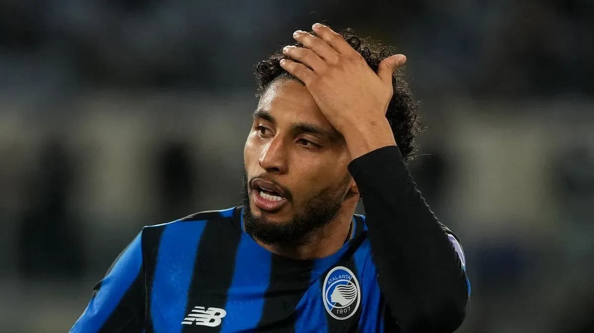 Player from Atalanta during a match