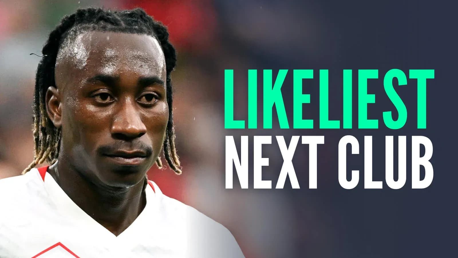 Player with braided hair on pitch background Player with braided hair on pitch background
