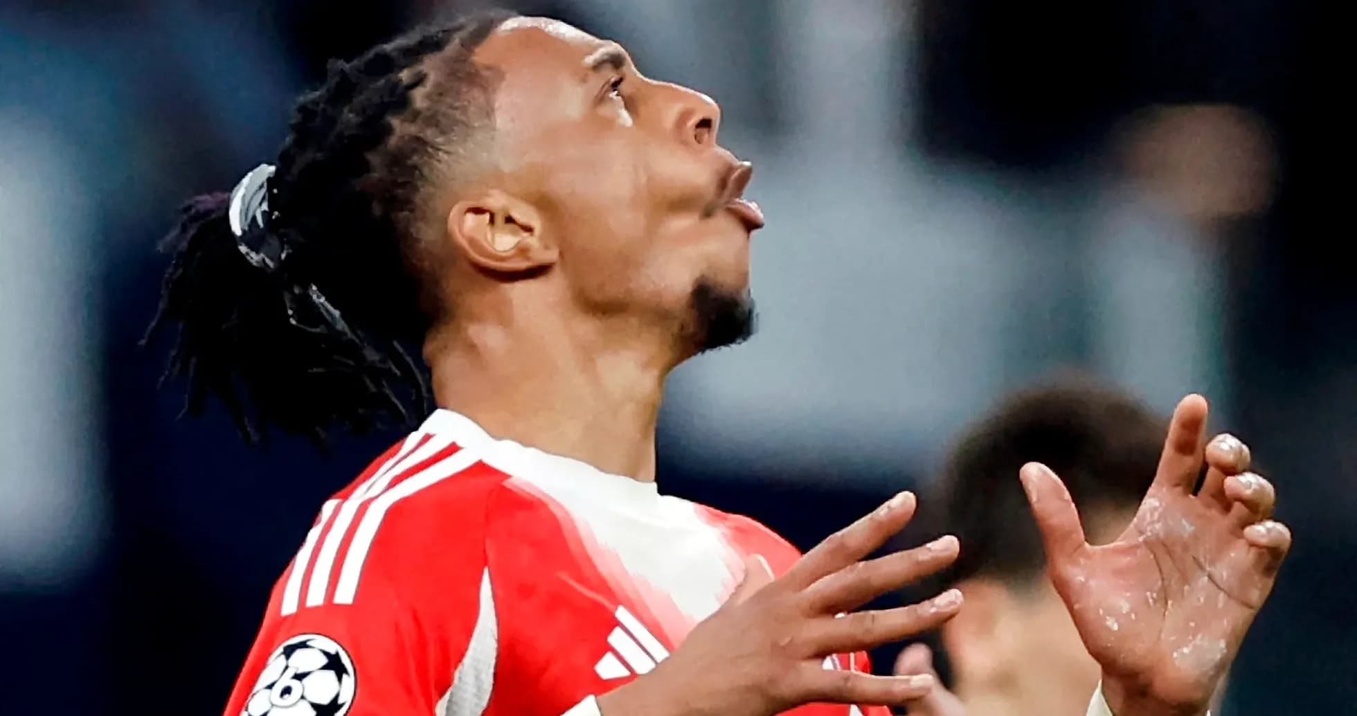 Player celebrating after a goal during match Player celebrating after a goal during match
