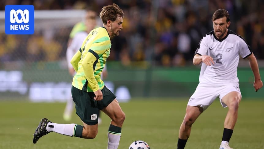 Player dribbling the ball during match against New Zealand Player dribbling the ball during match against New Zealand