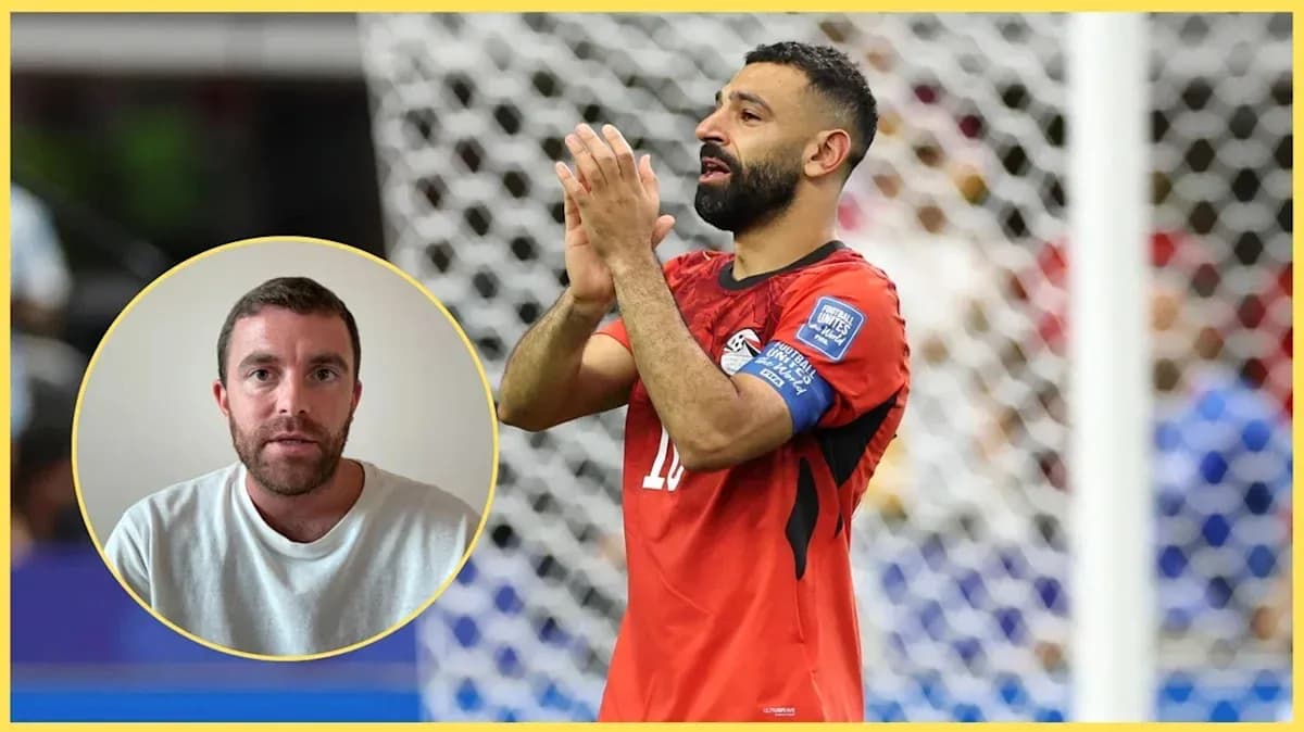 Player applauding after match in Egypt kit Player applauding after match in Egypt kit