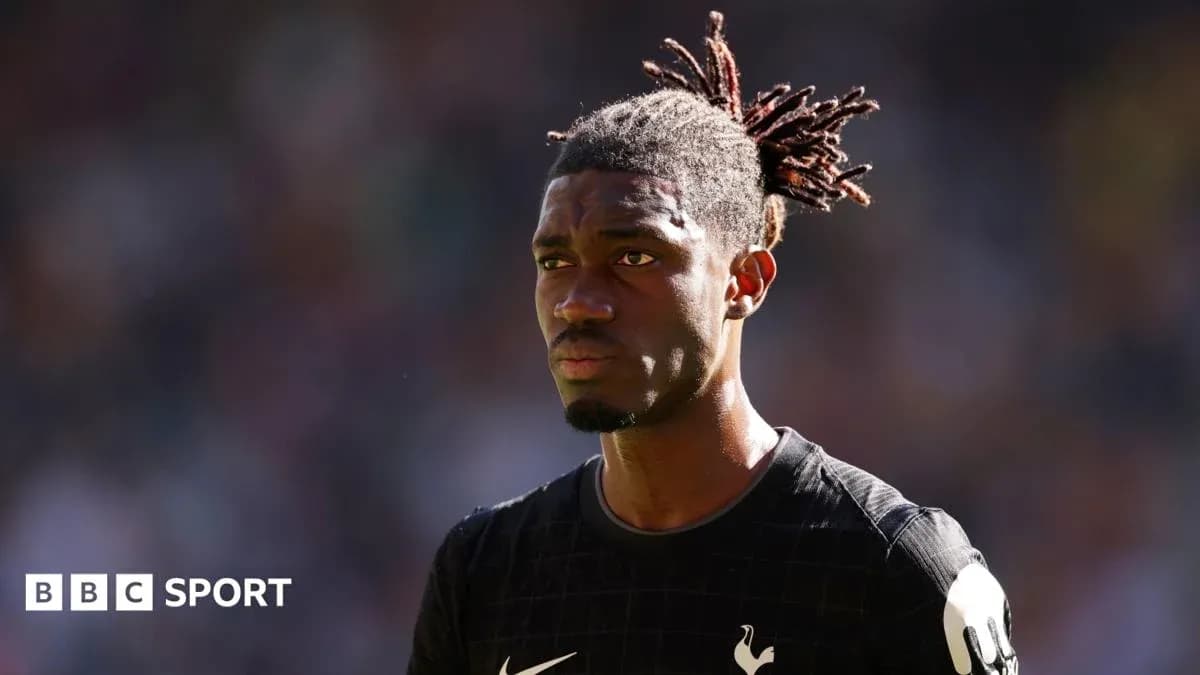 Player in Tottenham jersey during match Player in Tottenham jersey during match