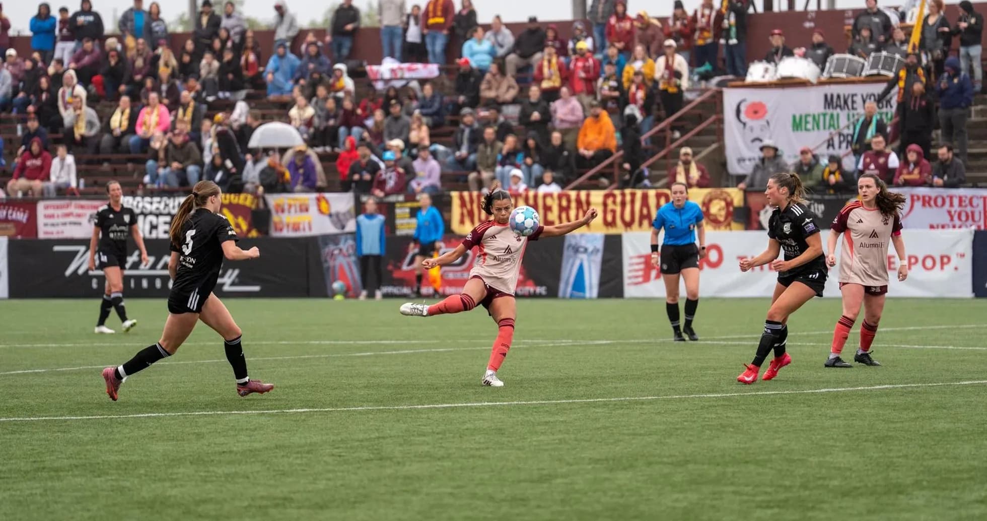 Players competing during Detroit City vs Lexington match Players competing during Detroit City vs Lexington match