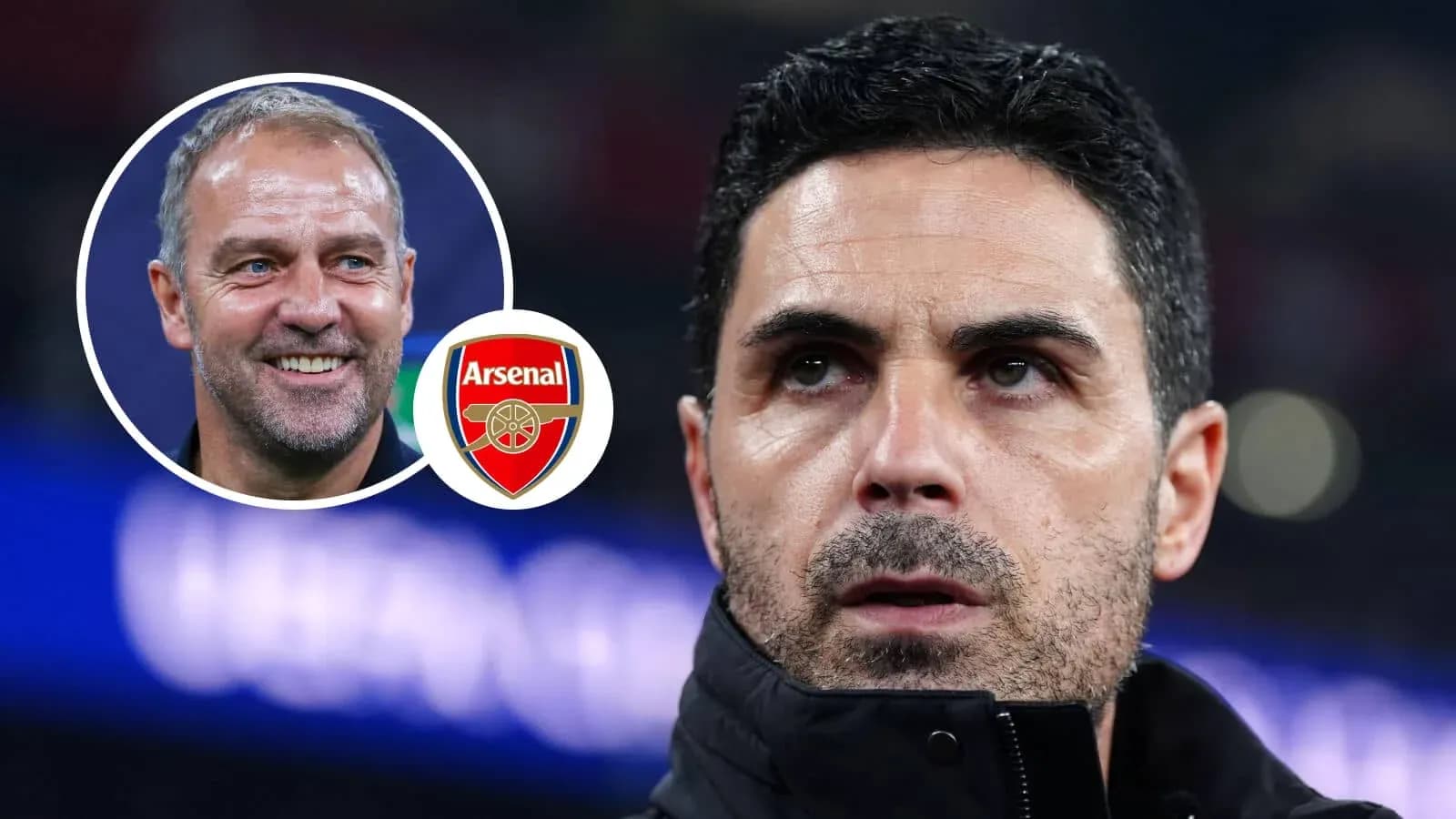 Arsenal manager Mikel Arteta during match preparation Arsenal manager Mikel Arteta during match preparation
