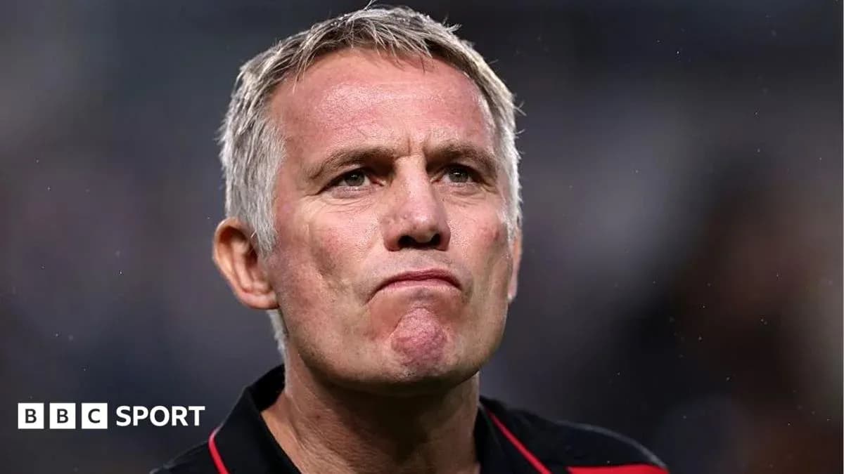 Coach with serious expression during match Coach with serious expression during match