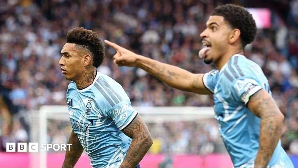 Two players celebrating during a football match Two players celebrating during a football match
