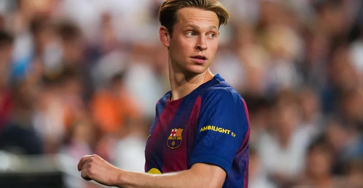 Player in Barcelona jersey during match action Player in Barcelona jersey during match action