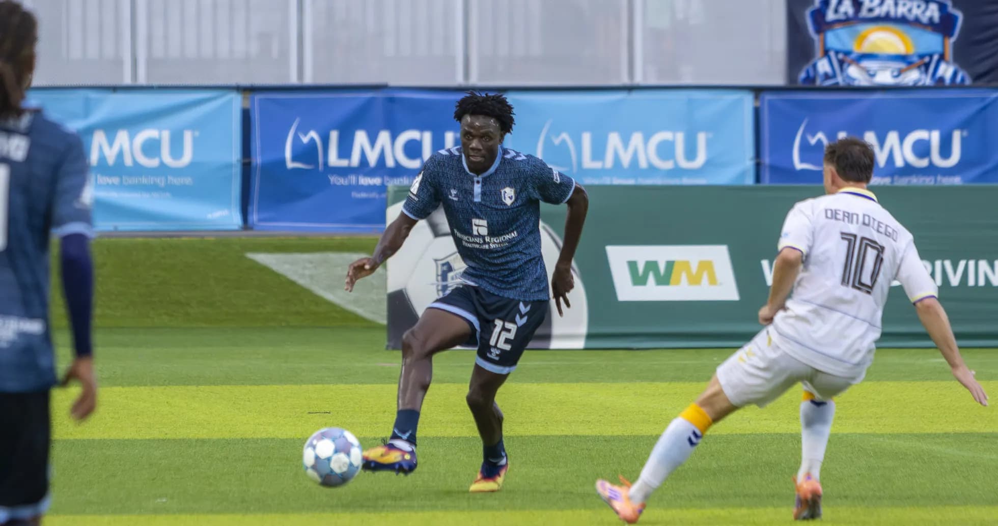 Player dribbling during Naples vs Sarasota match Player dribbling during Naples vs Sarasota match