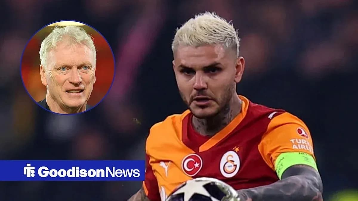 Player in Galatasaray jersey dribbling the ball Player in Galatasaray jersey dribbling the ball