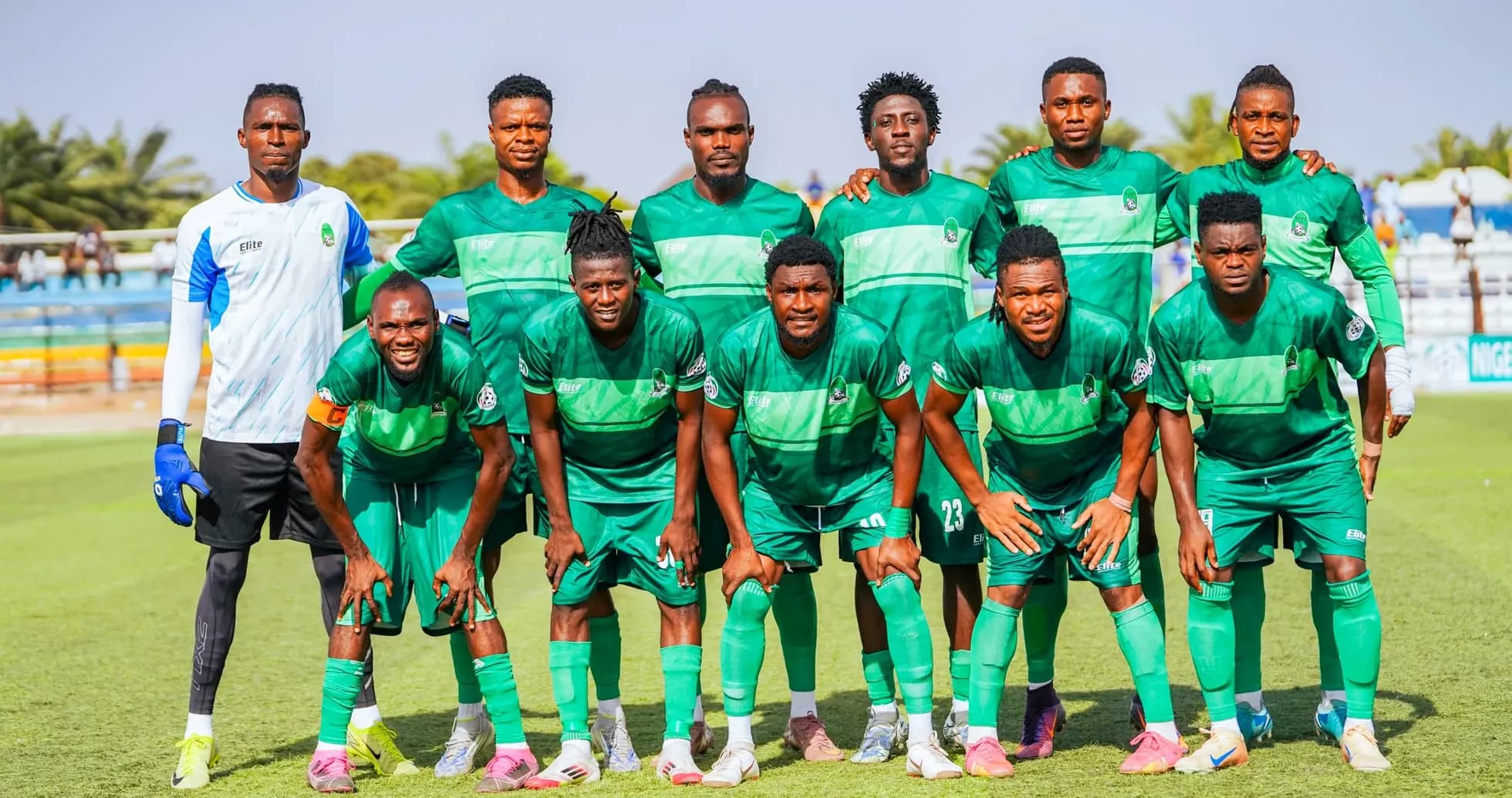 Nasarawa United team photo before match Nasarawa United team photo before match