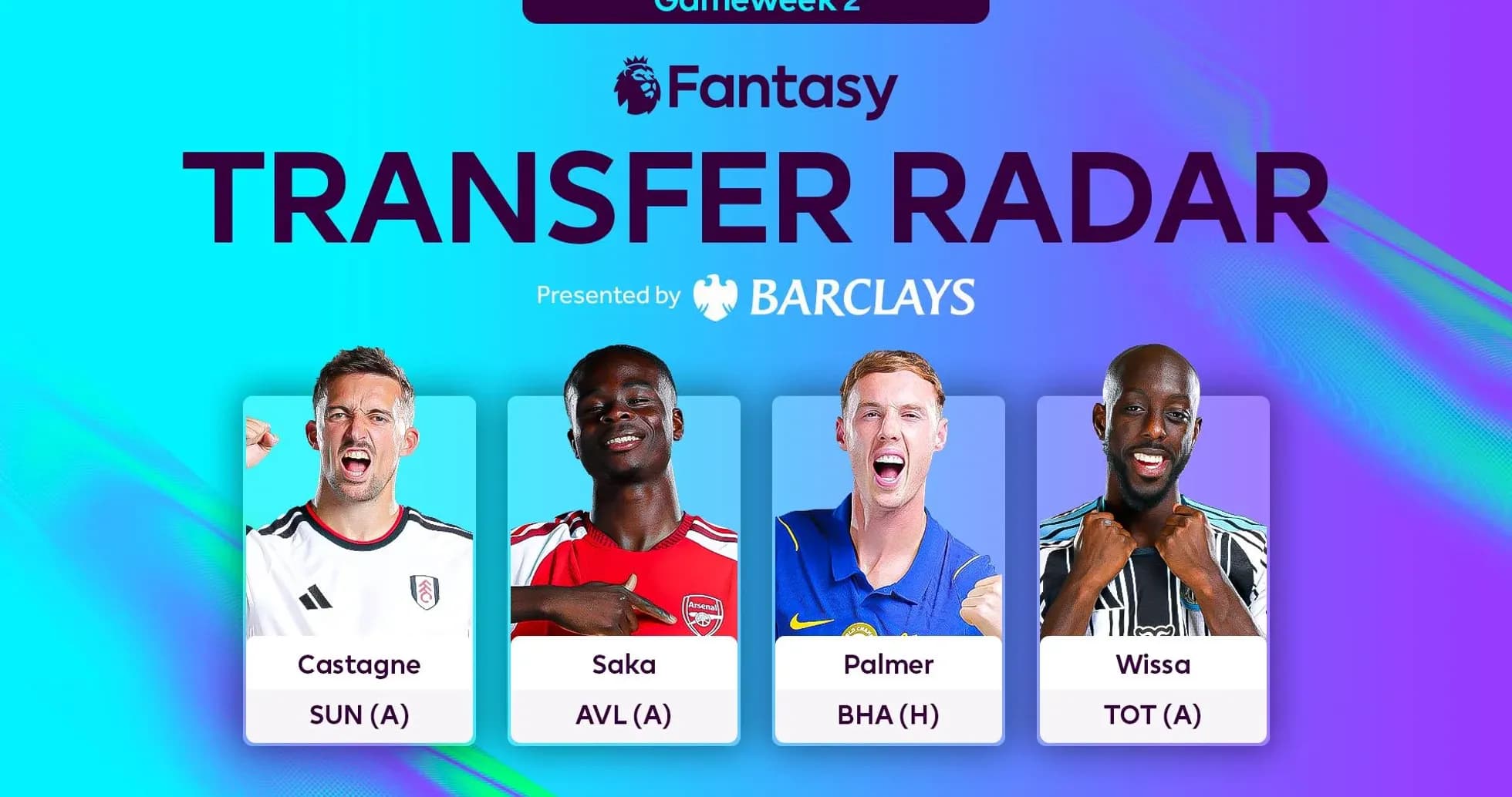 Fantasy football players for Gameweek 2 transfer radar Fantasy football players for Gameweek 2 transfer radar