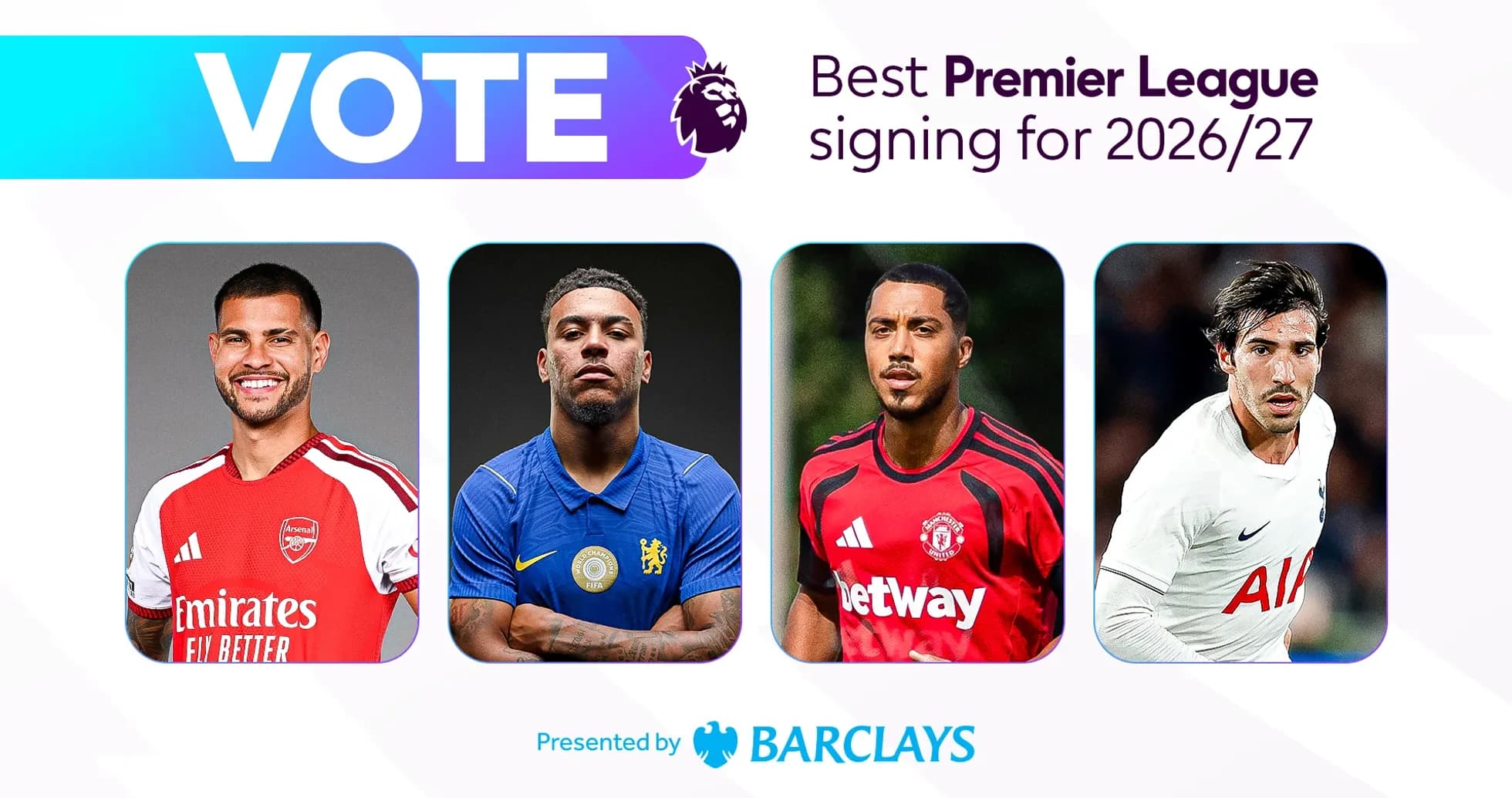 Four players nominated for best Premier League signing Four players nominated for best Premier League signing