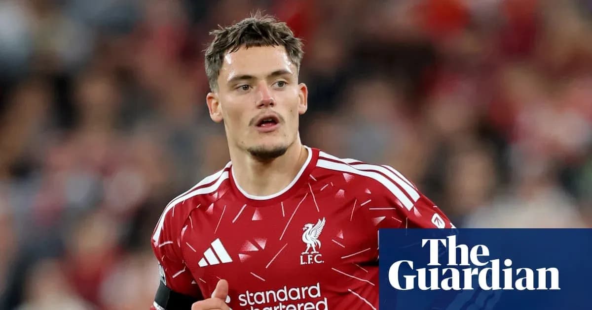 Player in Liverpool kit during match action Player in Liverpool kit during match action