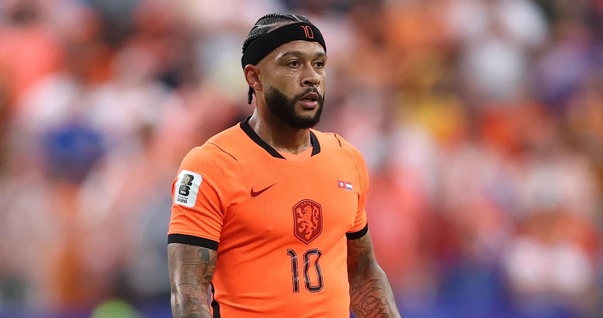 Player wearing orange jersey during match Player wearing orange jersey during match