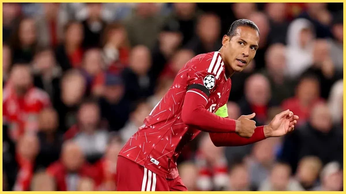 Player gesturing during a Champions League match Player gesturing during a Champions League match