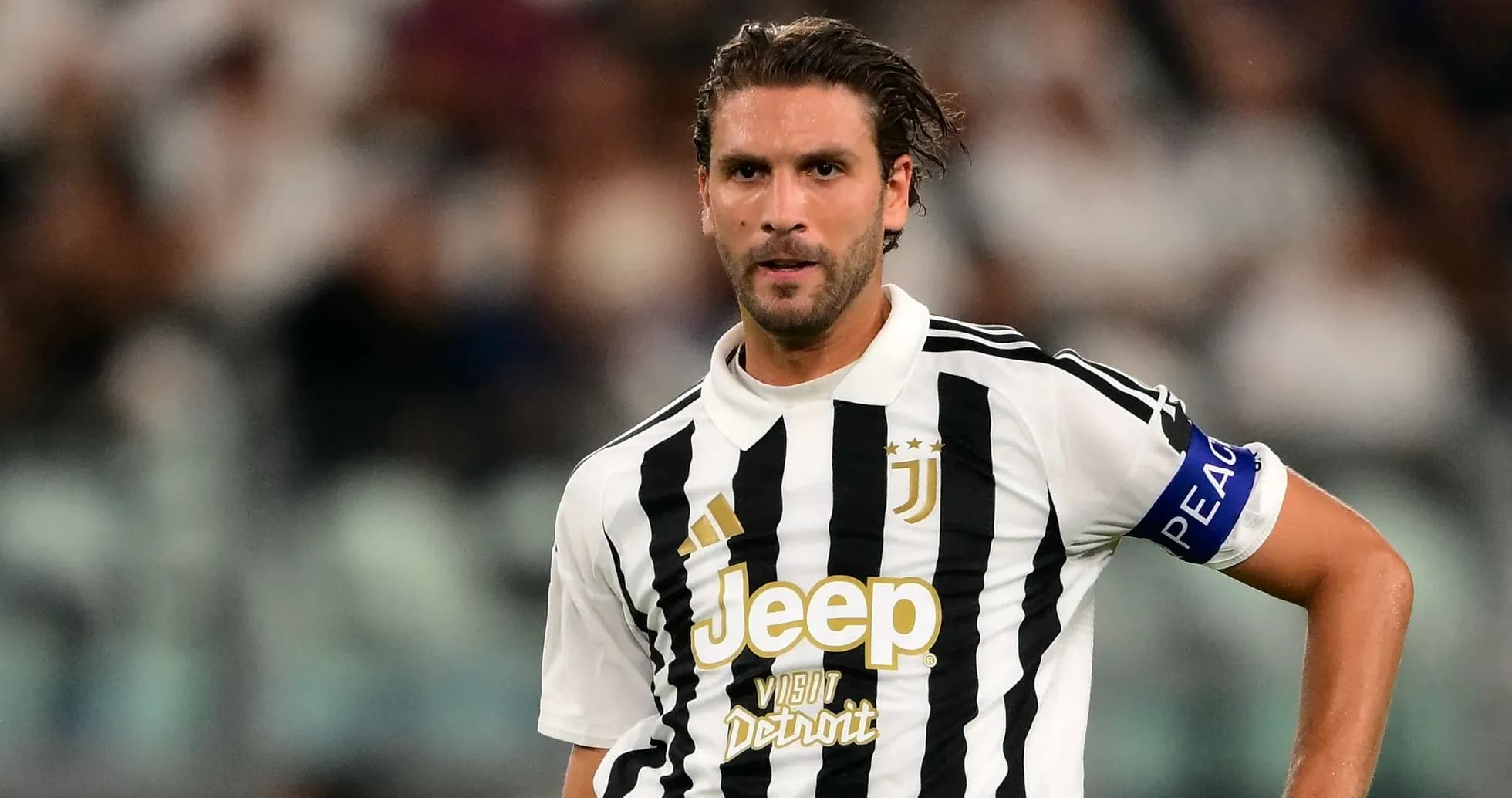 Juventus player on the field during match Juventus player on the field during match