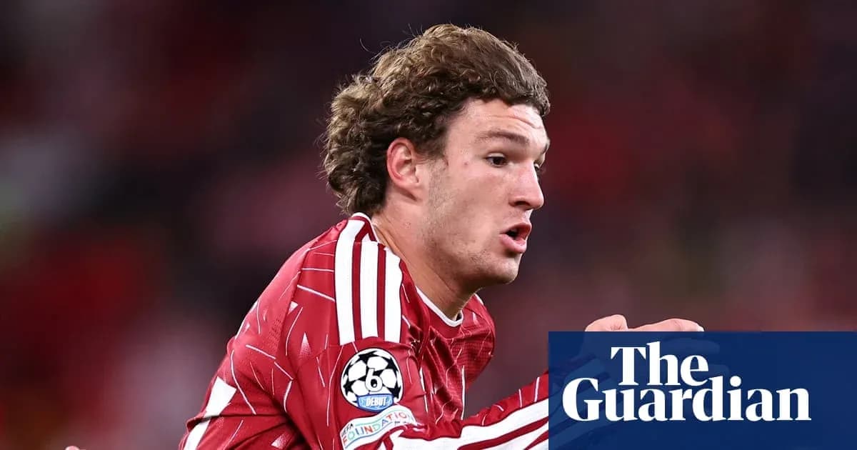Player in red jersey during Champions League match Player in red jersey during Champions League match