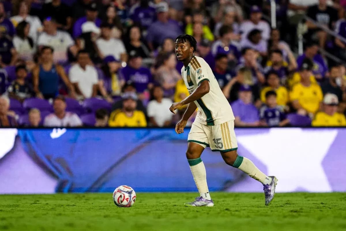 Atlanta United FC player during match against Orlando City Atlanta United FC player during match against Orlando City