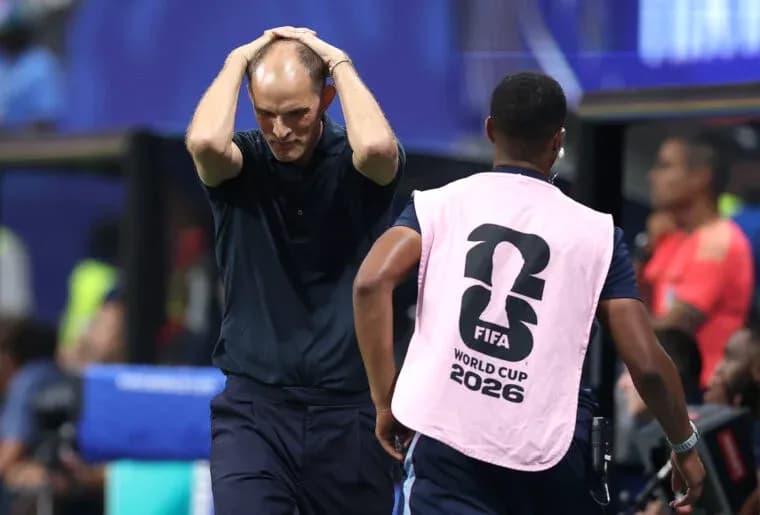 Coach showing frustration on the sidelines during match Coach showing frustration on the sidelines during match