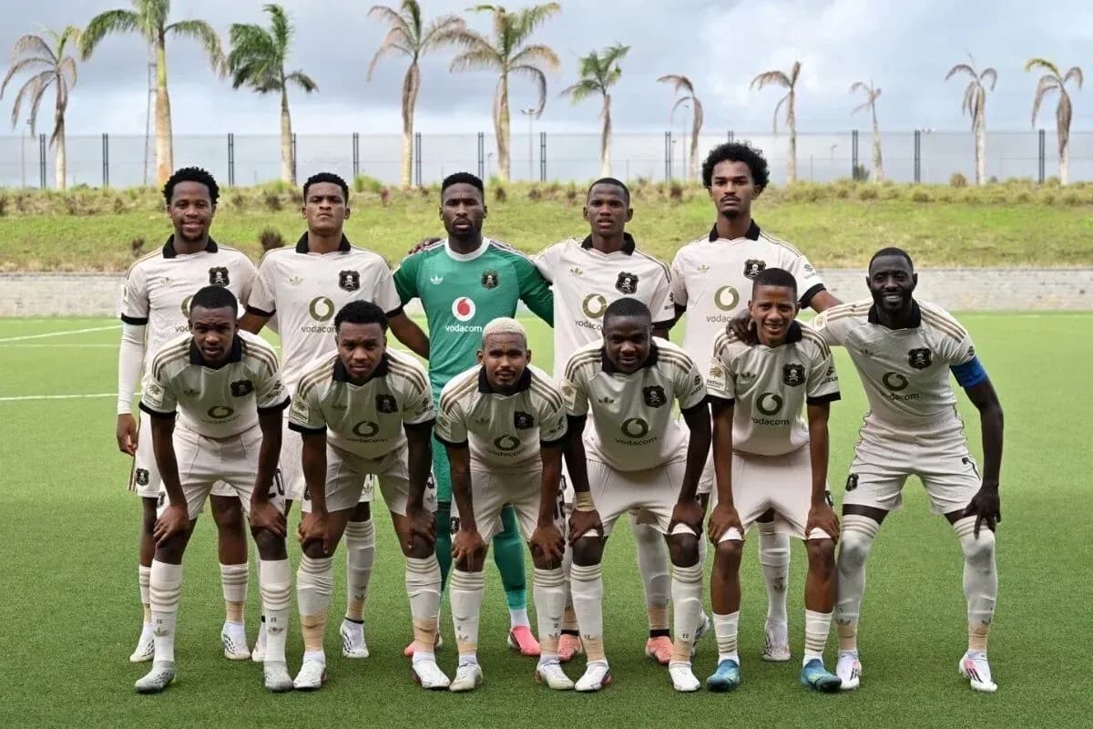 Orlando Pirates team posing for photo Orlando Pirates team posing for photo