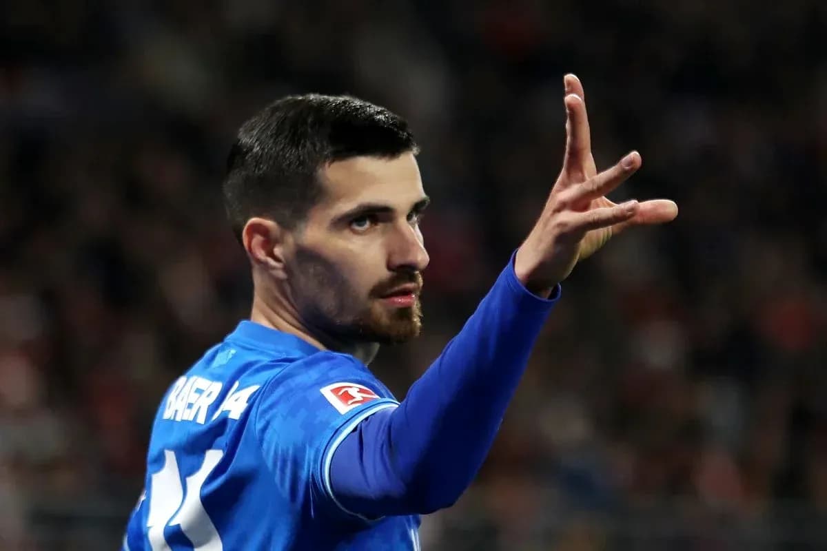 Player gesturing during a match in blue jersey Player gesturing during a match in blue jersey