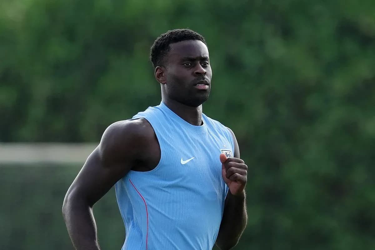 Player jogging during training session outdoors Player jogging during training session outdoors