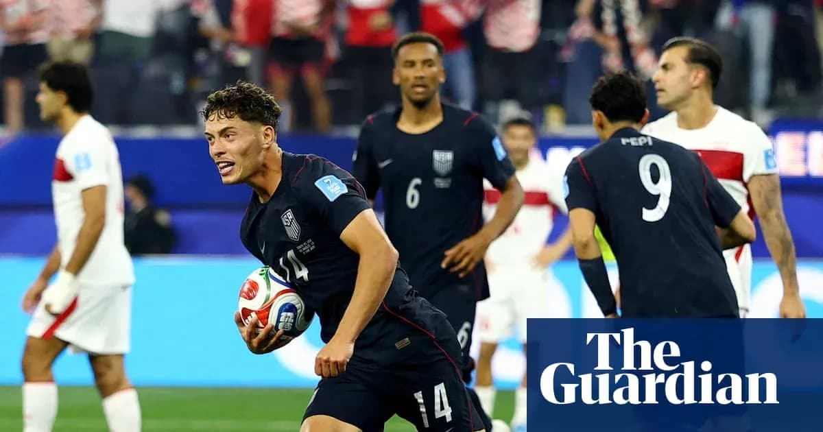 US player celebrating with ball during match US player celebrating with ball during match