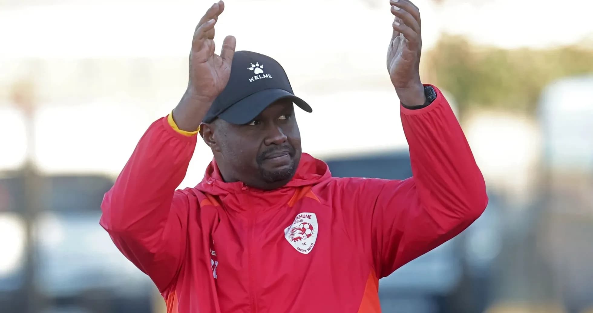 Coach gesturing during a training session Coach gesturing during a training session