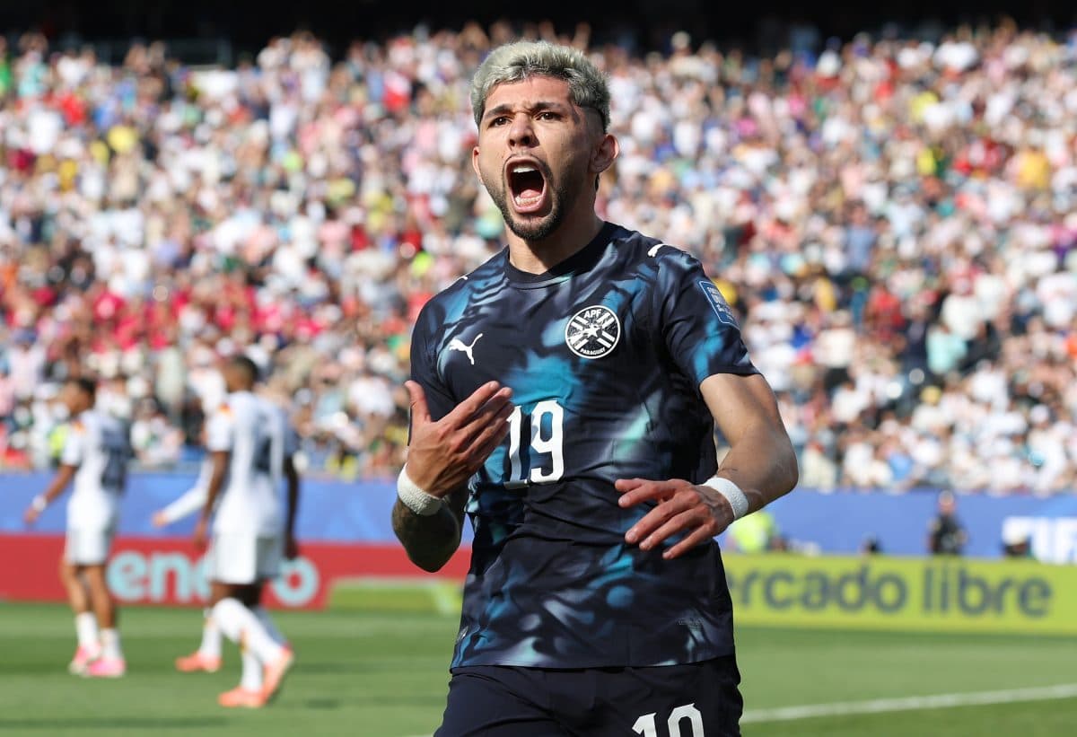 Player celebrating after scoring a goal during match Player celebrating after scoring a goal during match
